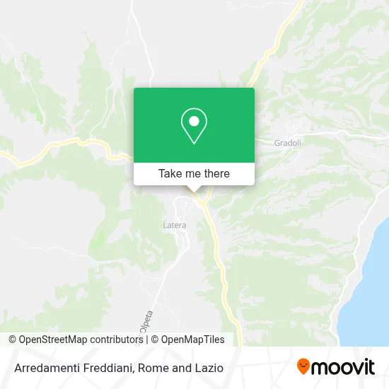 Arredamenti Freddiani map