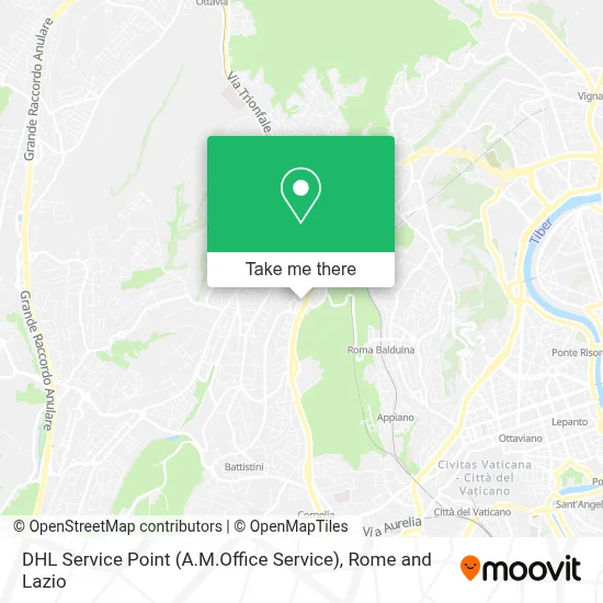 DHL Service Point (A.M.Office Service) map