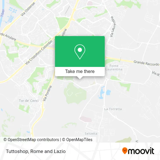 Tuttoshop map