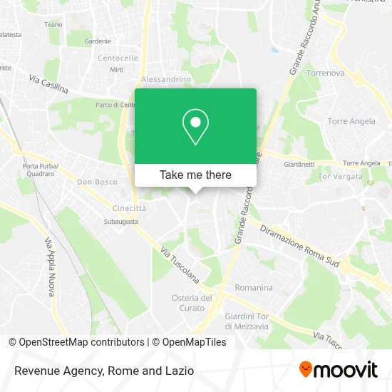 Revenue Agency map