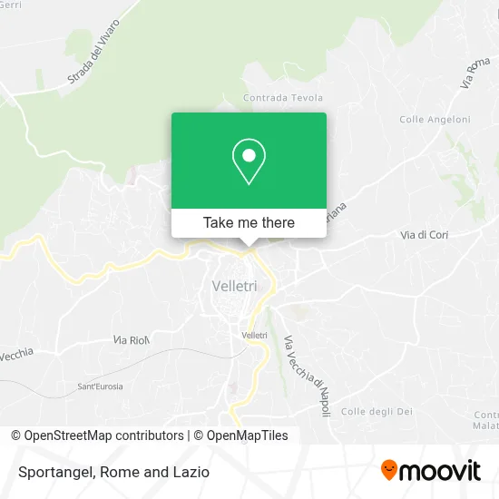 Sportangel map