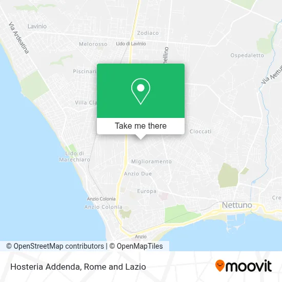 Hosteria Addenda map