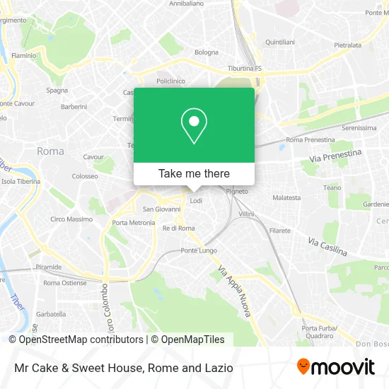 Mr Cake & Sweet House map
