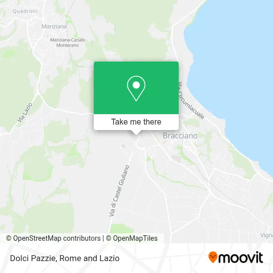 Dolci Pazzie map