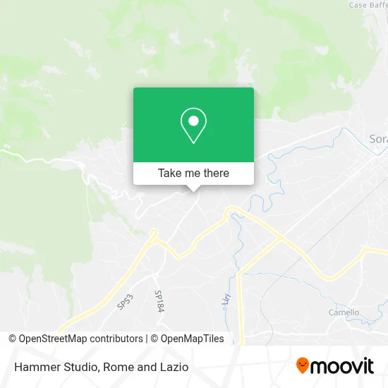 Hammer Studio map