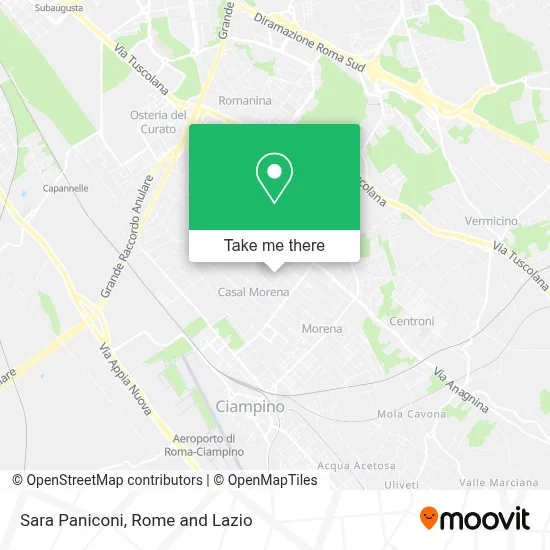 Sara Paniconi map