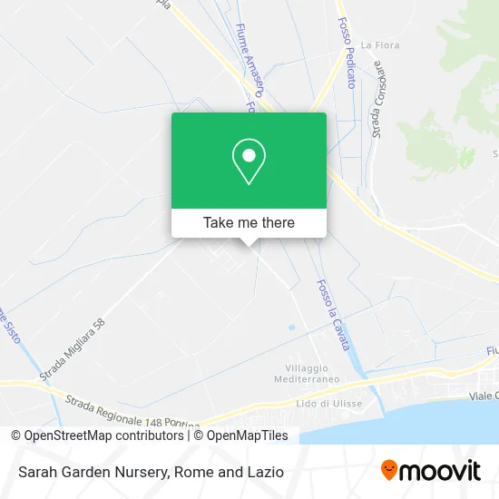 Sarah Garden Nursery map
