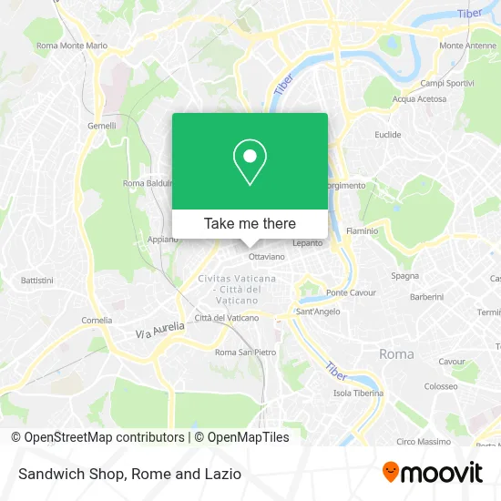 Sandwich Shop map