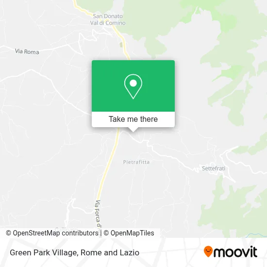 Green Park Village map