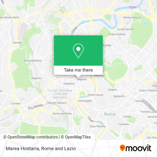 Marea Hostaria map