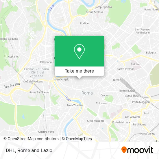 DHL map