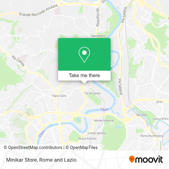 Minikar Store map