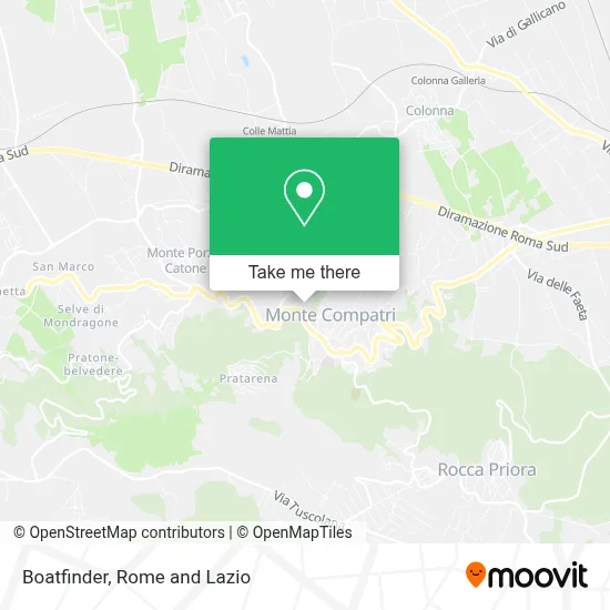Boatfinder map