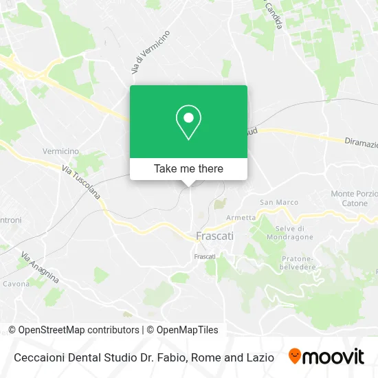 Ceccaioni Dental Studio Dr. Fabio map
