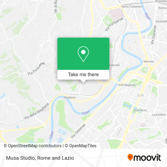 Musa Studio map