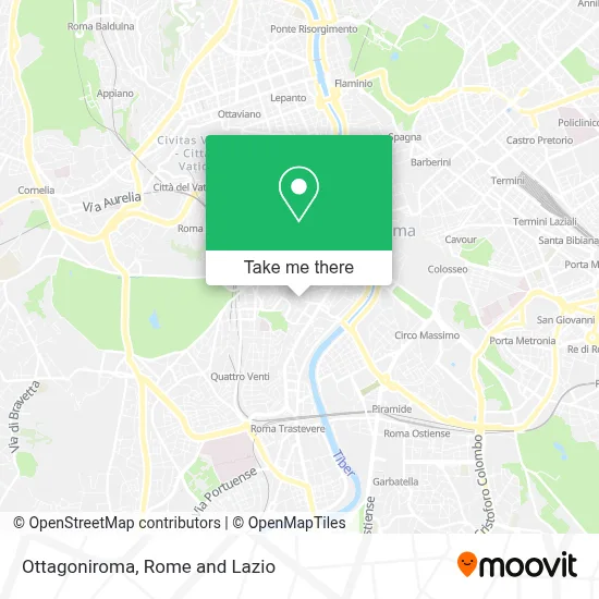 Ottagoniroma map