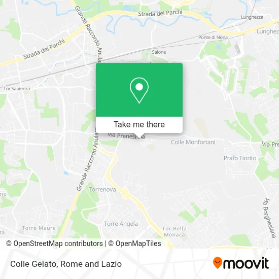 Colle Gelato map