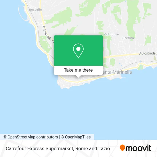 Carrefour Express Supermarket map