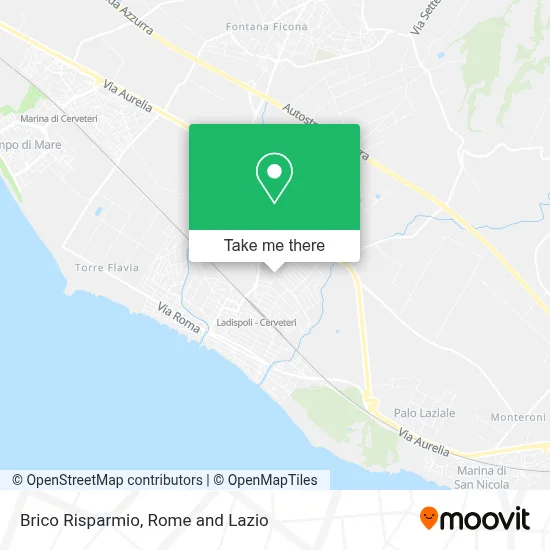 Brico Risparmio map