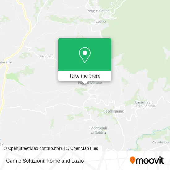 Gamio Soluzioni map