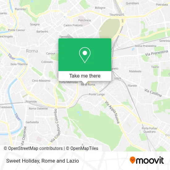 Sweet Holiday map