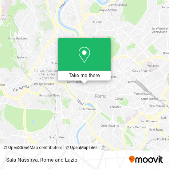 Sala Nassirya map