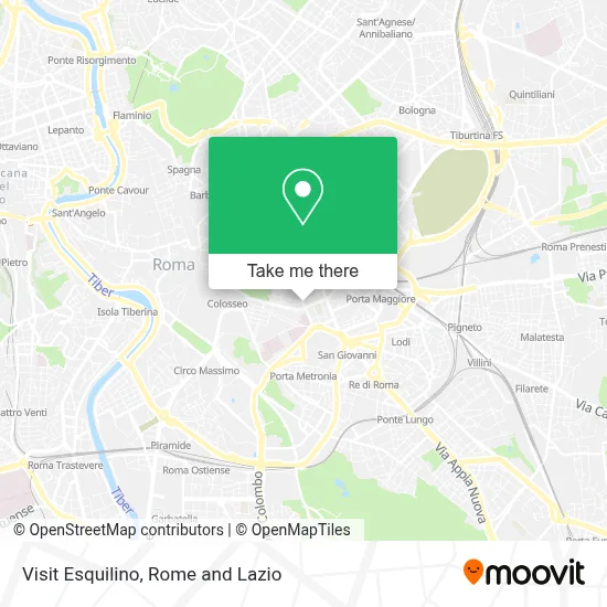 Visit Esquilino map