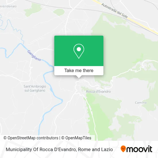 Municipality Of Rocca D'Evandro map