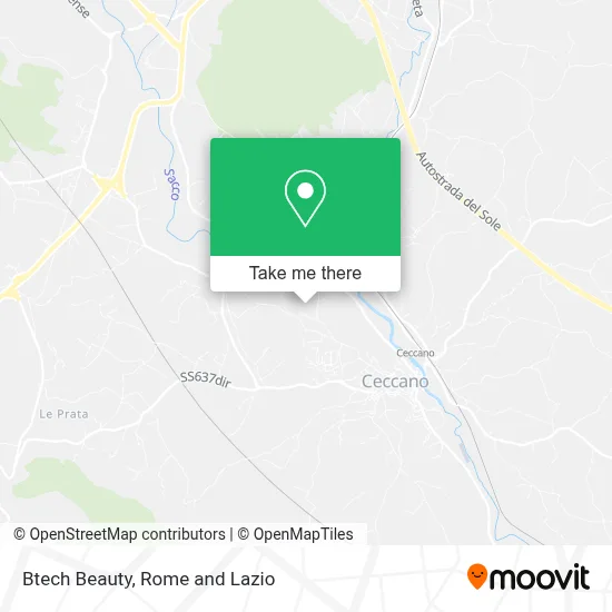 Btech Beauty map