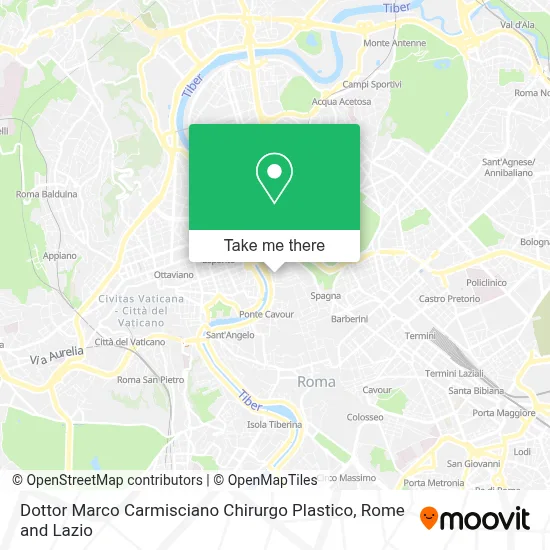 Dottor Marco Carmisciano Chirurgo Plastico map