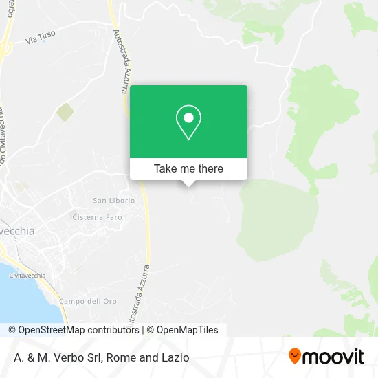 A. & M. Verbo Srl map