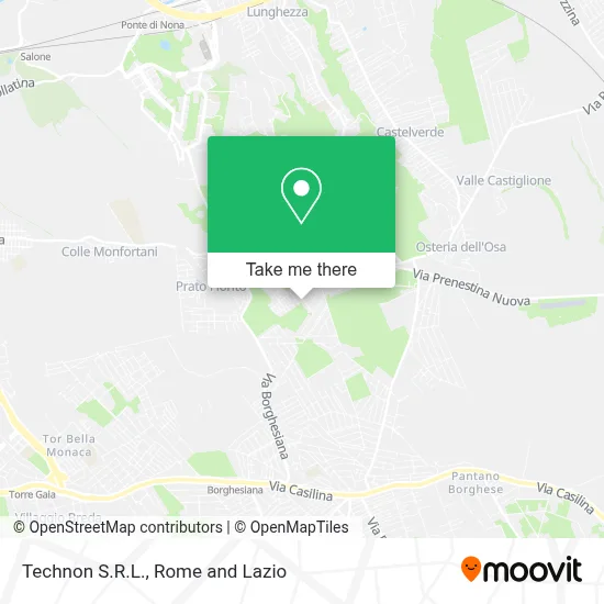 Technon S.R.L. map