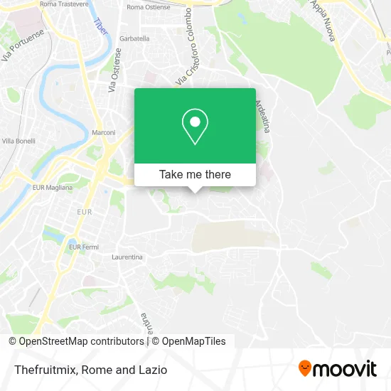 Thefruitmix map