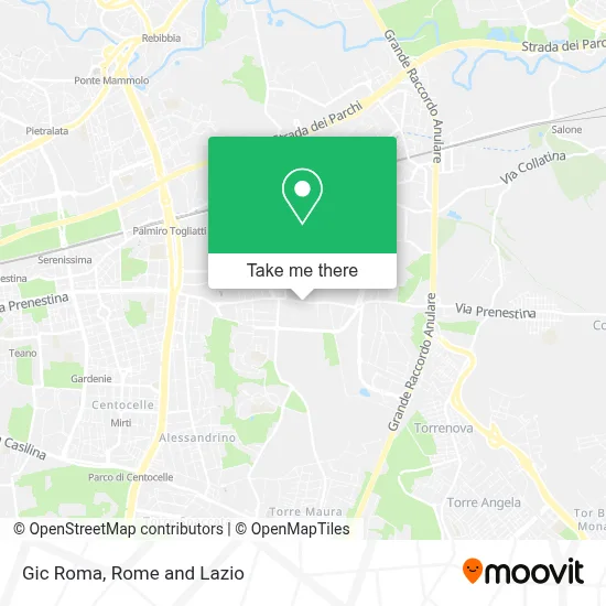 Gic Roma map