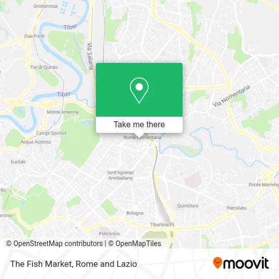 The Fish Market map