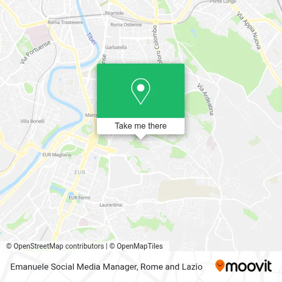 Emanuele Social Media Manager map