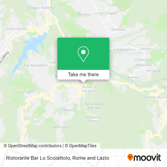 Ristorante Bar Lo Scoiattolo map