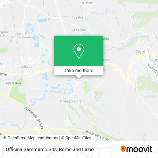 Officina Sammarco Srls map