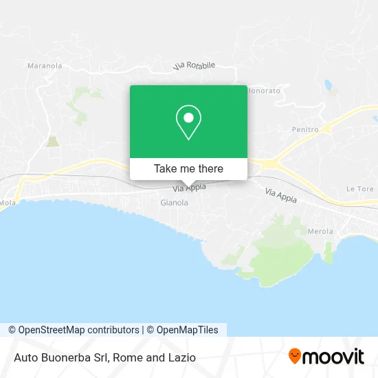 Auto Buonerba Srl map