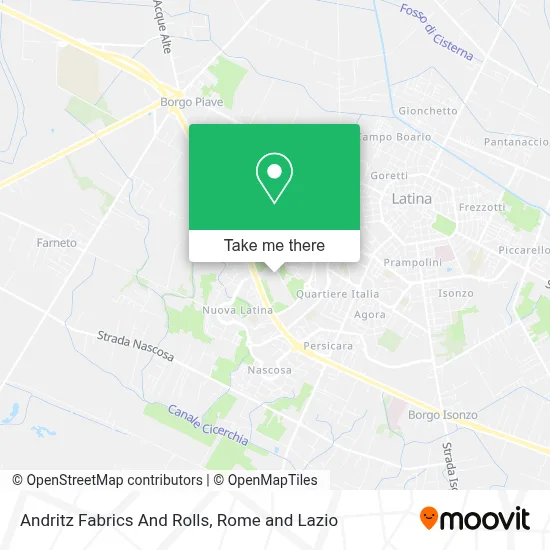 Andritz Fabrics And Rolls map