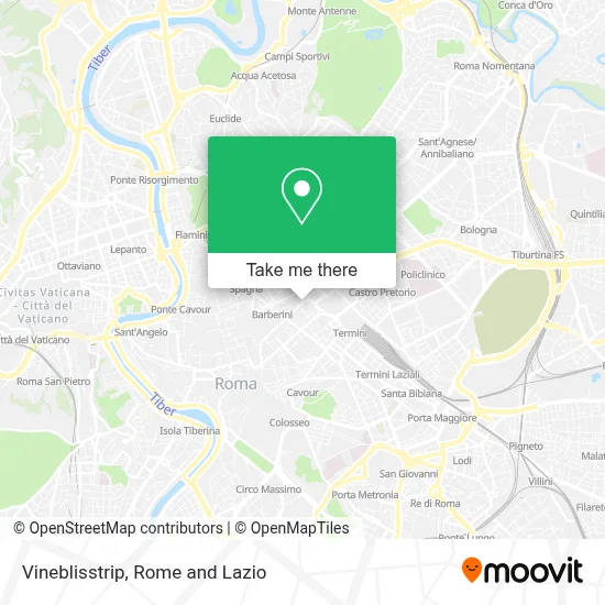 Vineblisstrip map