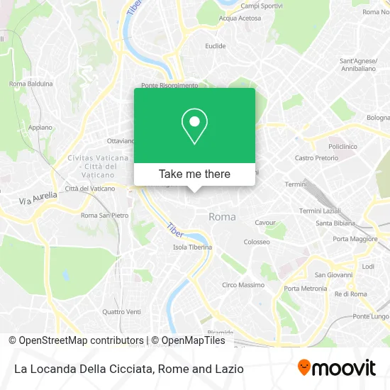 La Locanda Della Cicciata map