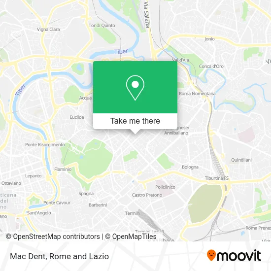 Mac Dent map