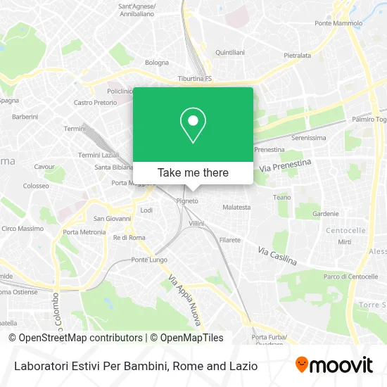 Laboratori Estivi Per Bambini map