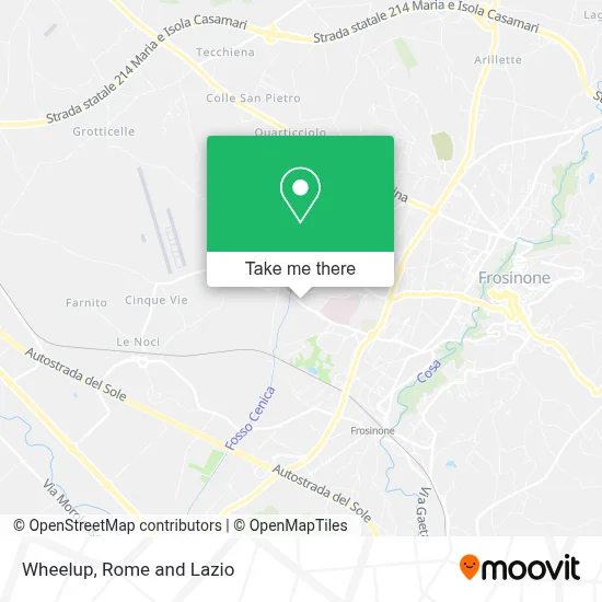Wheelup map