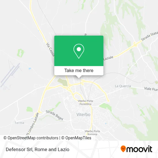 Defensor Srl map
