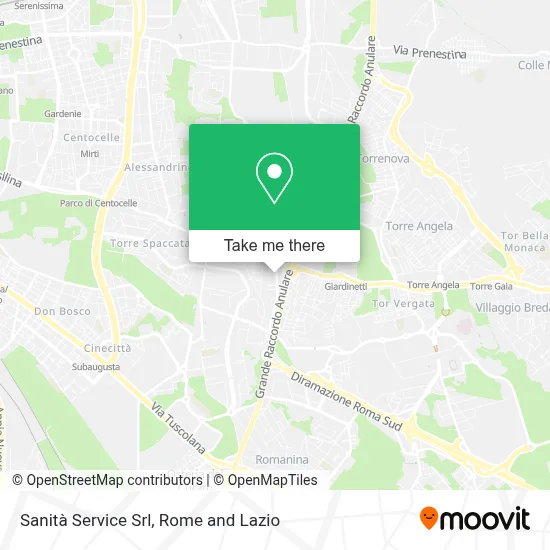 Sanità Service Srl map