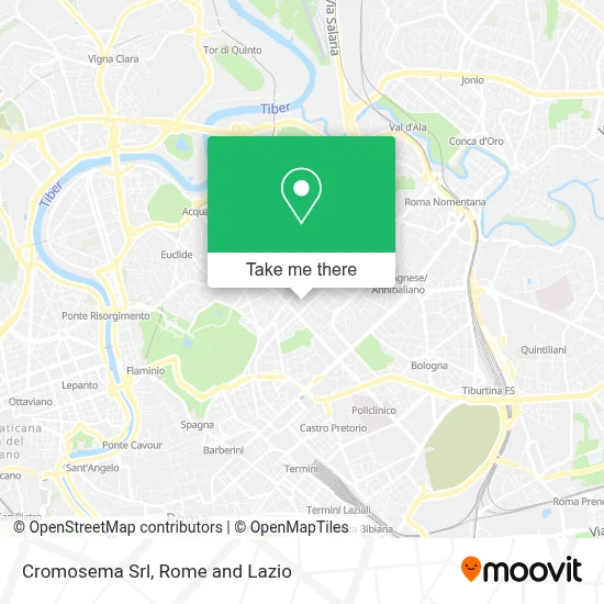 Cromosema Srl map