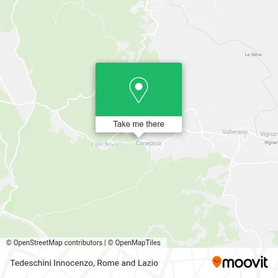 Tedeschini Innocenzo map