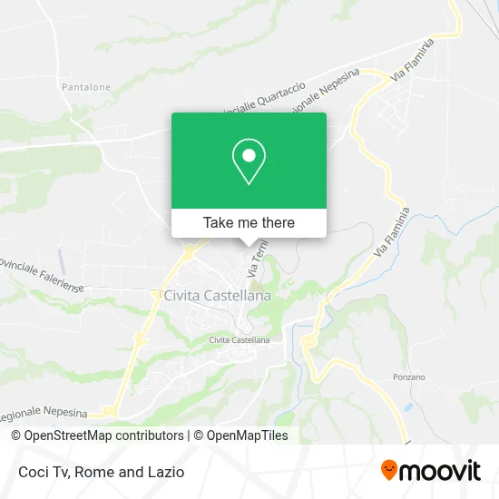 Coci Tv map